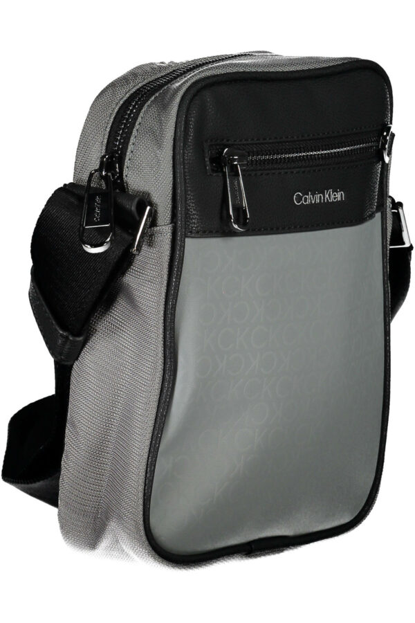 CALVIN KLEIN TRACOLLA UOMO GRIGIO - immagine 3