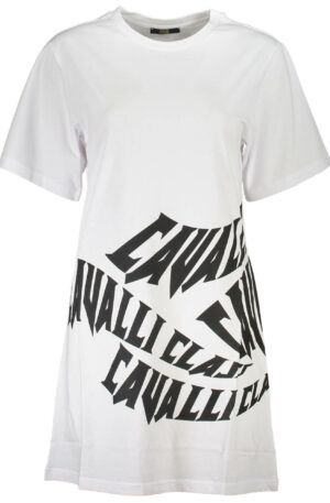 CAVALLI CLASS ABITO CORTO DONNA BIANCO