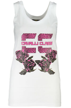 CAVALLI CLASS CANOTTA DONNA BIANCO