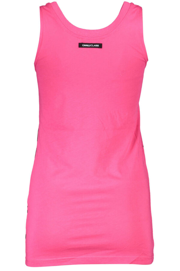CAVALLI CLASS CANOTTA DONNA ROSA - immagine 2