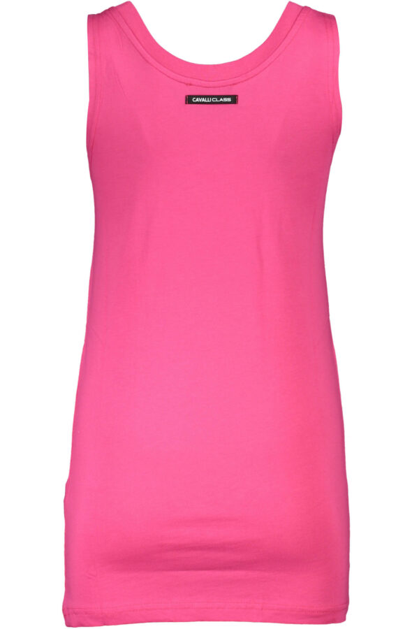 CAVALLI CLASS CANOTTA DONNA ROSA - immagine 2