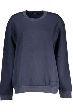 CAVALLI CLASS FELPA SENZA ZIP DONNA BLU