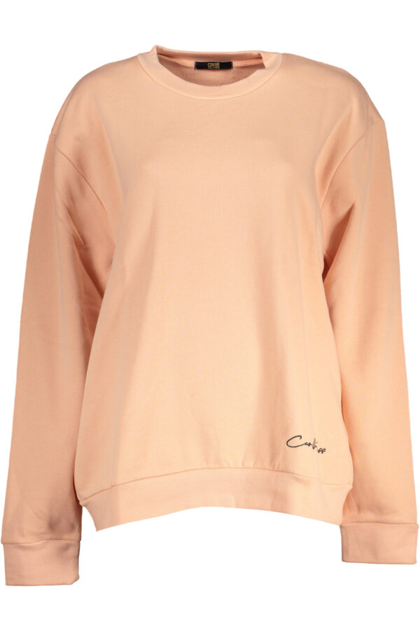 CAVALLI CLASS FELPA SENZA ZIP DONNA ROSA