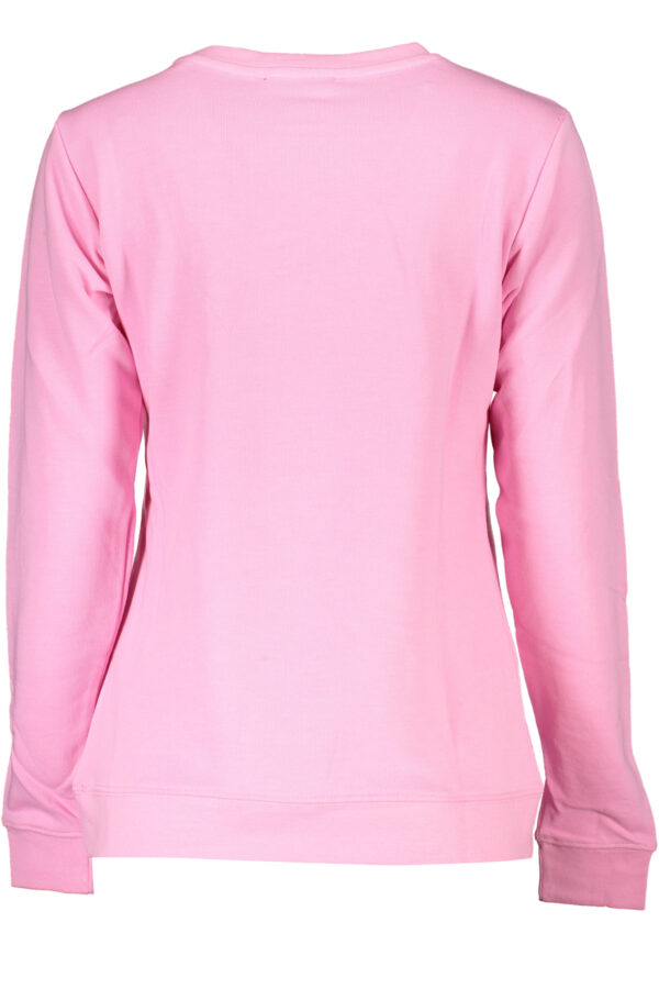 CAVALLI CLASS FELPA SENZA ZIP DONNA ROSA - immagine 2