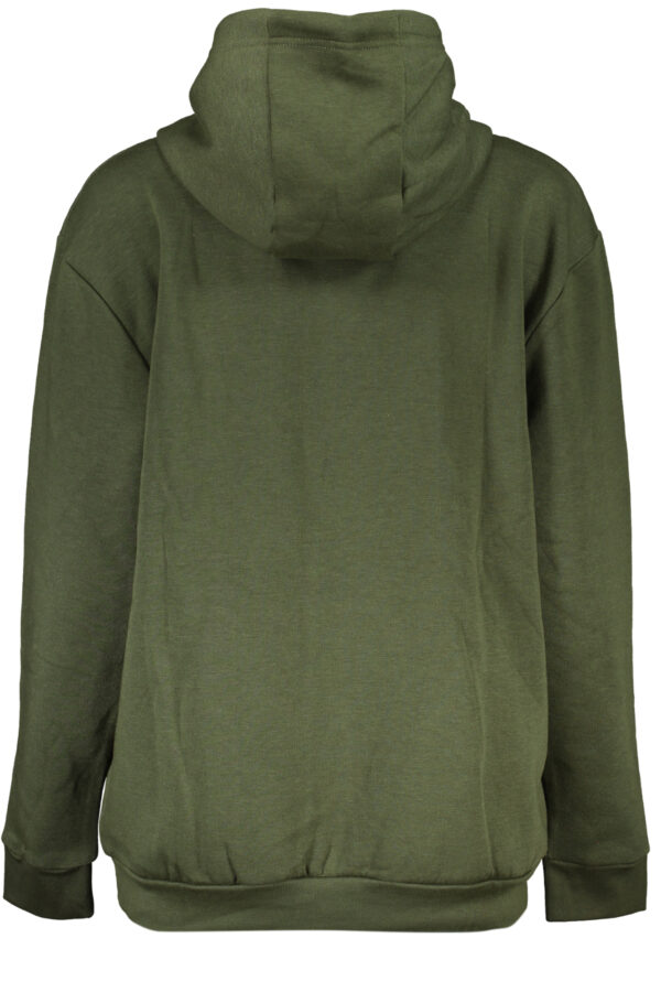 CAVALLI CLASS FELPA SENZA ZIP DONNA VERDE - immagine 2