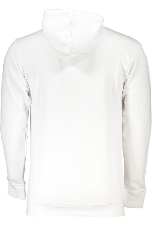 CAVALLI CLASS FELPA SENZA ZIP UOMO BIANCO - immagine 2