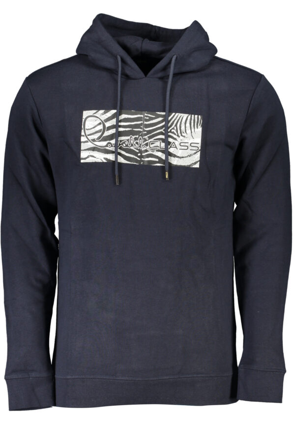 CAVALLI CLASS FELPA SENZA ZIP UOMO BLU
