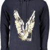 CAVALLI CLASS FELPA SENZA ZIP UOMO BLU