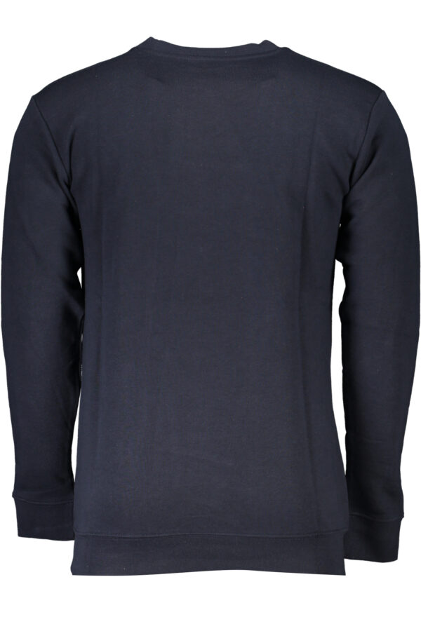 CAVALLI CLASS FELPA SENZA ZIP UOMO BLU - immagine 2