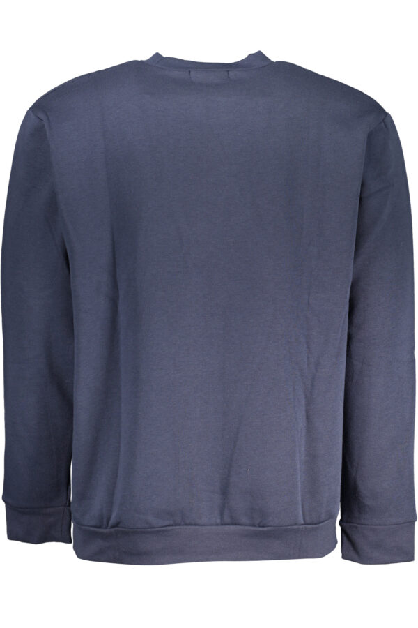 CAVALLI CLASS FELPA SENZA ZIP UOMO BLU - immagine 2