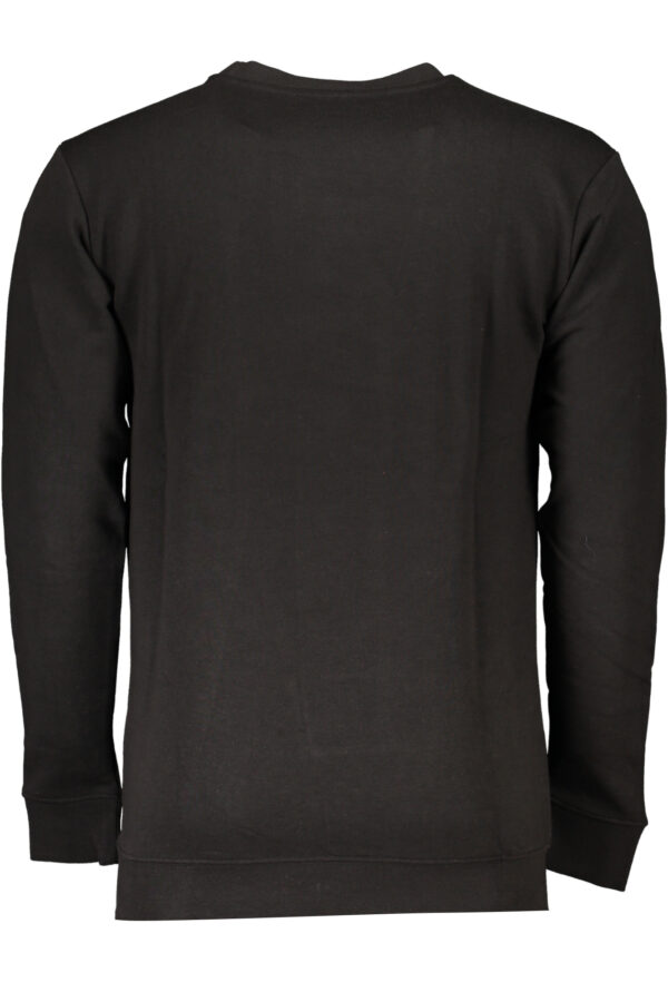 CAVALLI CLASS FELPA SENZA ZIP UOMO NERO - immagine 2