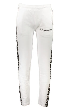 CAVALLI CLASS PANTALONE UOMO BIANCO