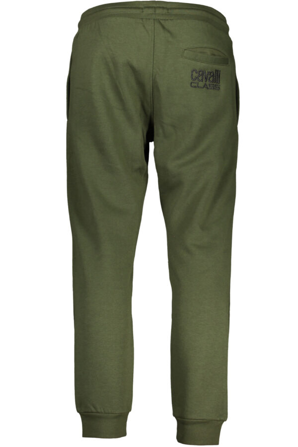 CAVALLI CLASS PANTALONE UOMO VERDE - immagine 2