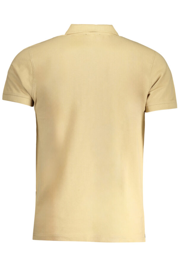 CAVALLI CLASS POLO MANICHE CORTE UOMO BEIGE - immagine 2