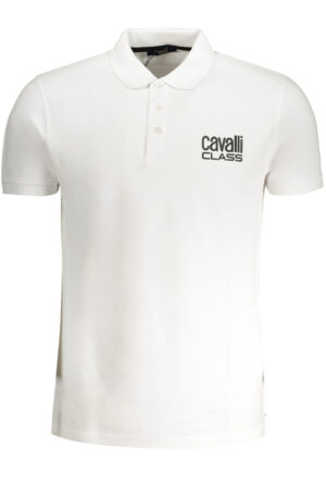 CAVALLI CLASS POLO MANICHE CORTE UOMO BIANCO