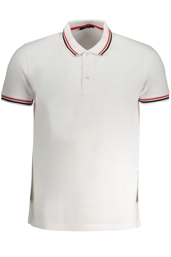 CAVALLI CLASS POLO MANICHE CORTE UOMO BIANCO