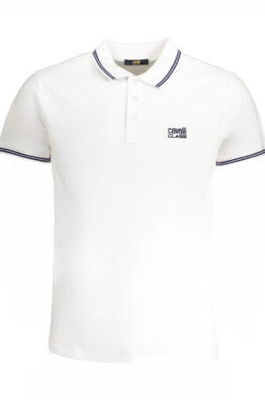 CAVALLI CLASS POLO MANICHE CORTE UOMO BIANCO