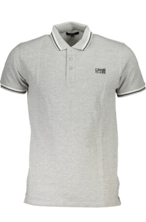 CAVALLI CLASS POLO MANICHE CORTE UOMO GRIGIO