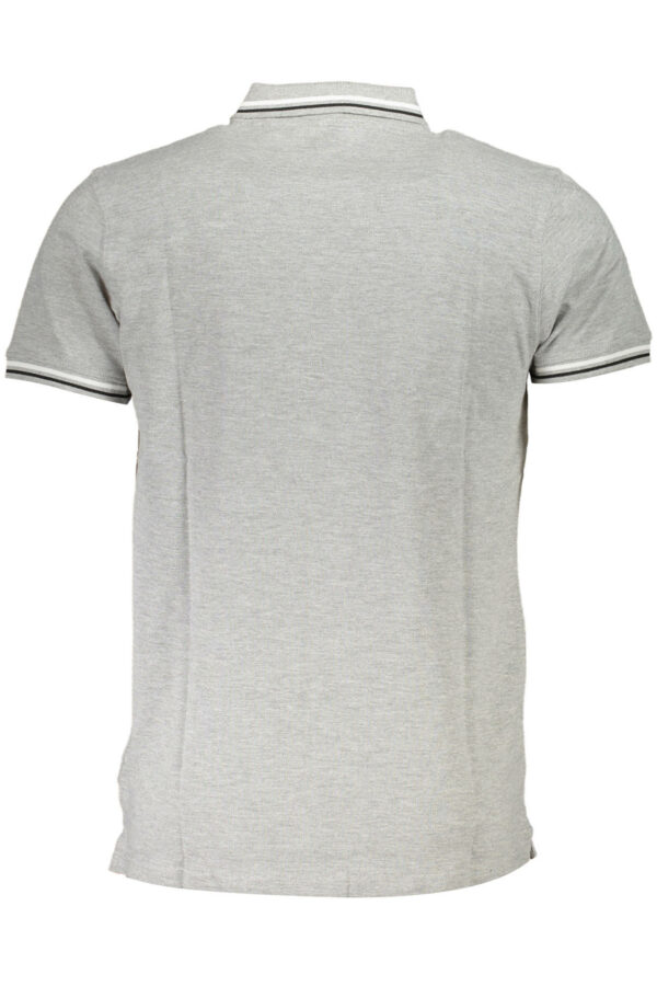 CAVALLI CLASS POLO MANICHE CORTE UOMO GRIGIO - immagine 2
