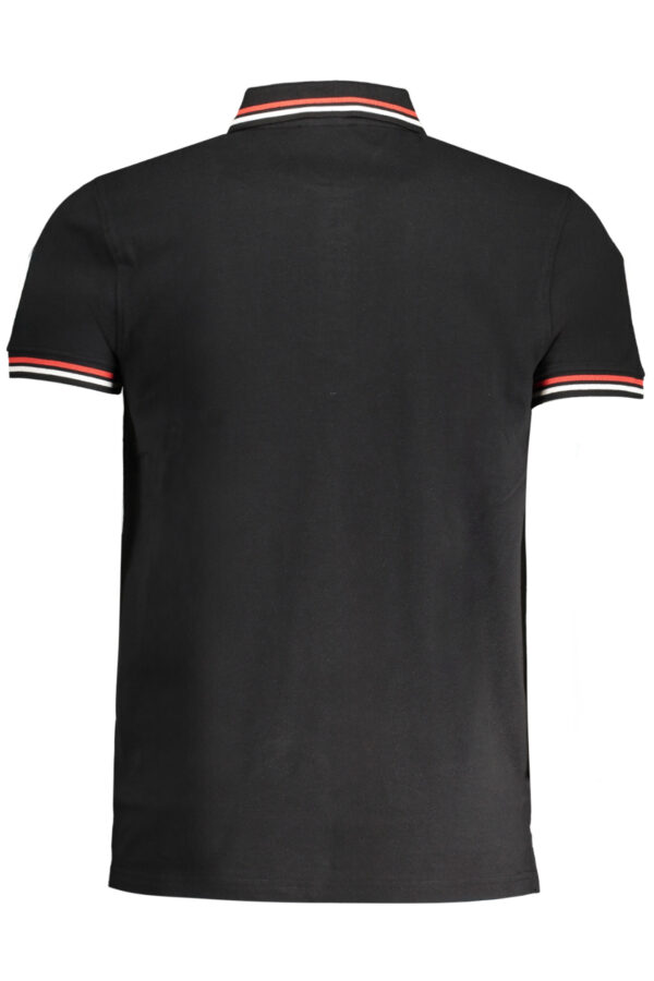 CAVALLI CLASS POLO MANICHE CORTE UOMO NERO - immagine 2