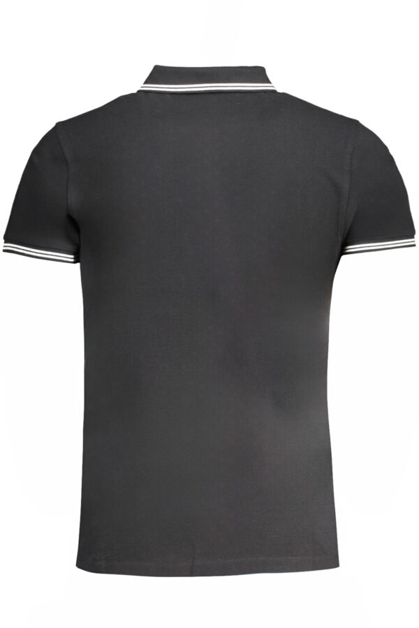 CAVALLI CLASS POLO MANICHE CORTE UOMO NERO - immagine 2
