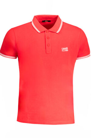 CAVALLI CLASS POLO MANICHE CORTE UOMO ROSSO