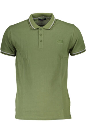 CAVALLI CLASS POLO MANICHE CORTE UOMO VERDE