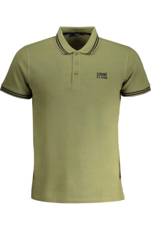 CAVALLI CLASS POLO MANICHE CORTE UOMO VERDE