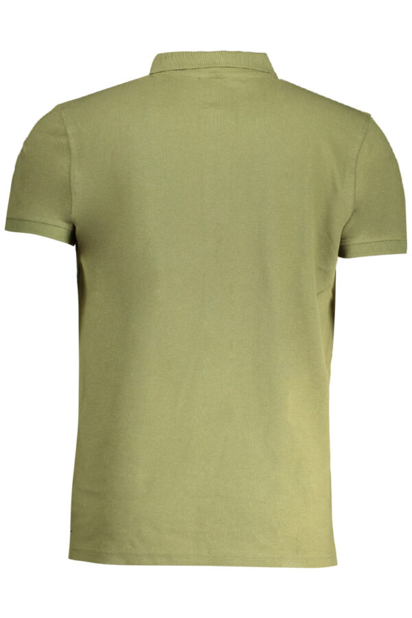 CAVALLI CLASS POLO MANICHE CORTE UOMO VERDE - immagine 2
