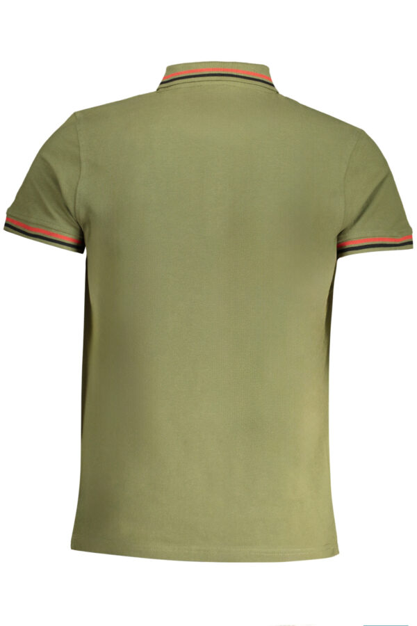 CAVALLI CLASS POLO MANICHE CORTE UOMO VERDE - immagine 2