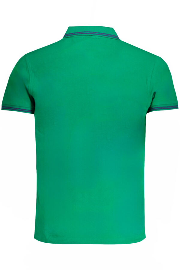 CAVALLI CLASS POLO MANICHE CORTE UOMO VERDE - immagine 2