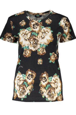 CAVALLI CLASS T-SHIRT MANICHE CORTE DONNA NERO