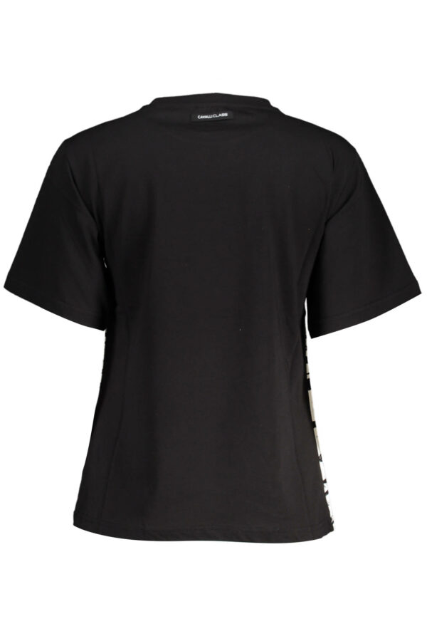 CAVALLI CLASS T-SHIRT MANICHE CORTE DONNA NERO - immagine 2