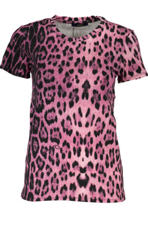 CAVALLI CLASS T-SHIRT MANICHE CORTE DONNA ROSA