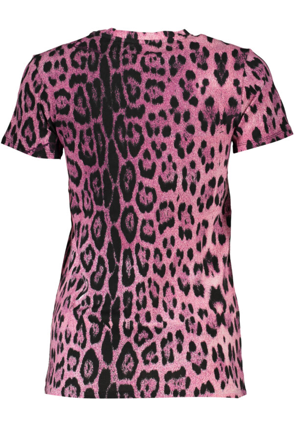 CAVALLI CLASS T-SHIRT MANICHE CORTE DONNA ROSA - immagine 2