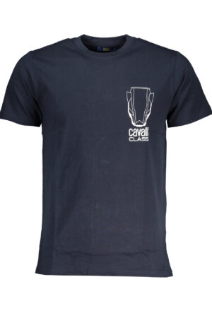 CAVALLI CLASS T-SHIRT MANICHE CORTE UOMO BLU