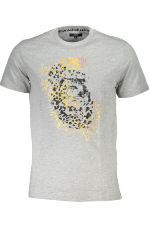 CAVALLI CLASS T-SHIRT MANICHE CORTE UOMO GRIGIO