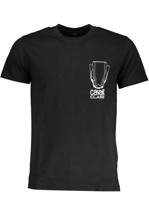CAVALLI CLASS T-SHIRT MANICHE CORTE UOMO NERO