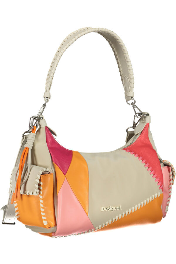 DESIGUAL BORSA DONNA BEIGE - immagine 3