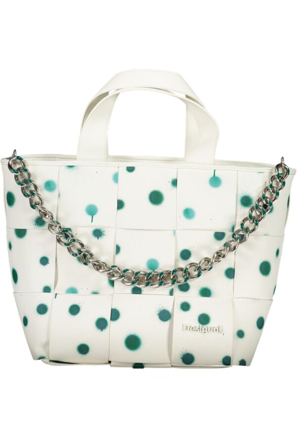 DESIGUAL BORSA DONNA BIANCO - immagine 2