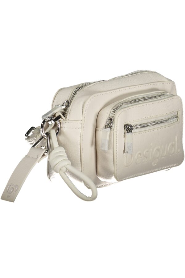 DESIGUAL BORSA DONNA BIANCO - immagine 3