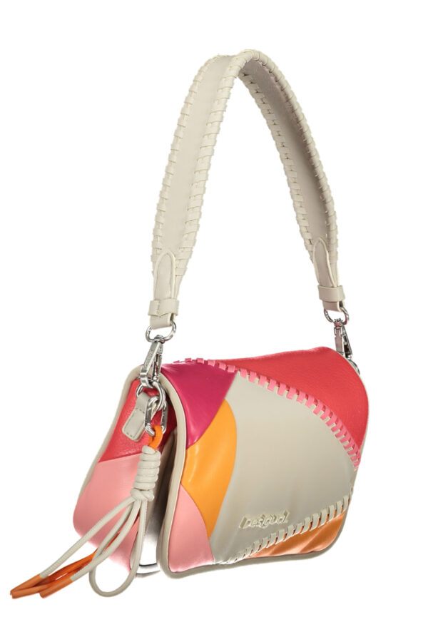 DESIGUAL BORSA DONNA BIANCO - immagine 3
