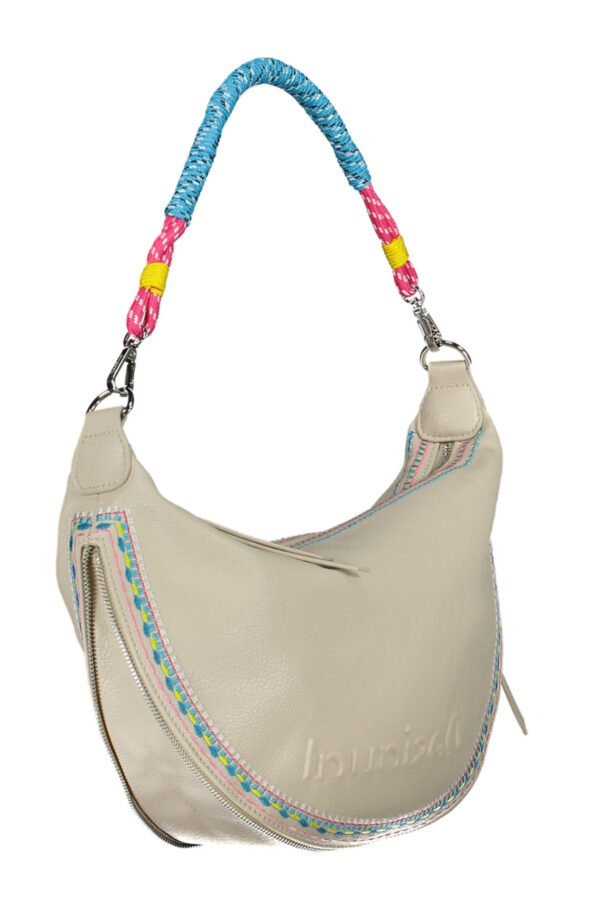 DESIGUAL BORSA DONNA BIANCO - immagine 3