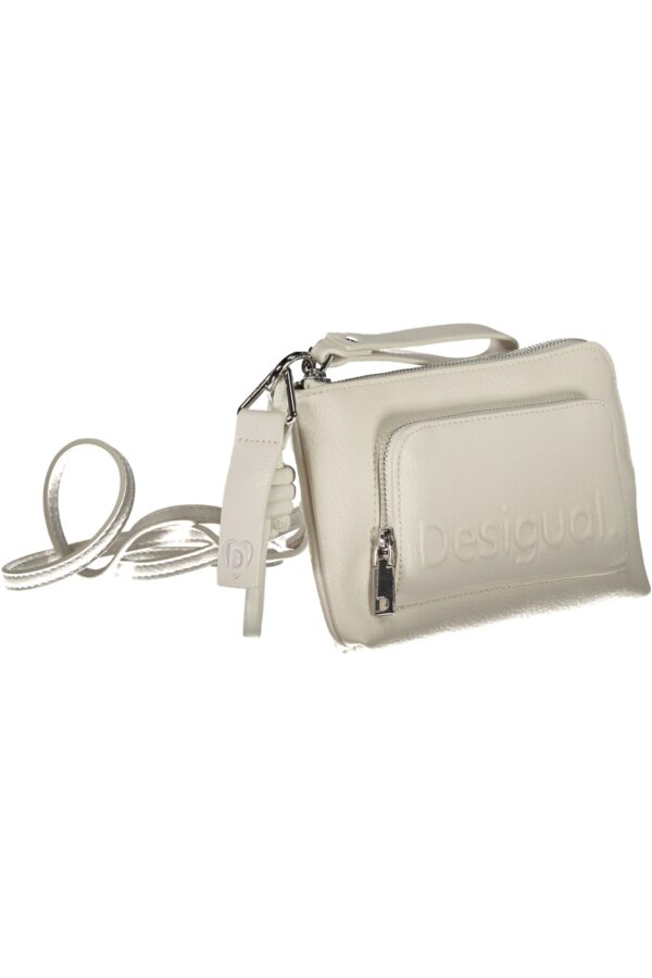 DESIGUAL BORSA DONNA BIANCO - immagine 3
