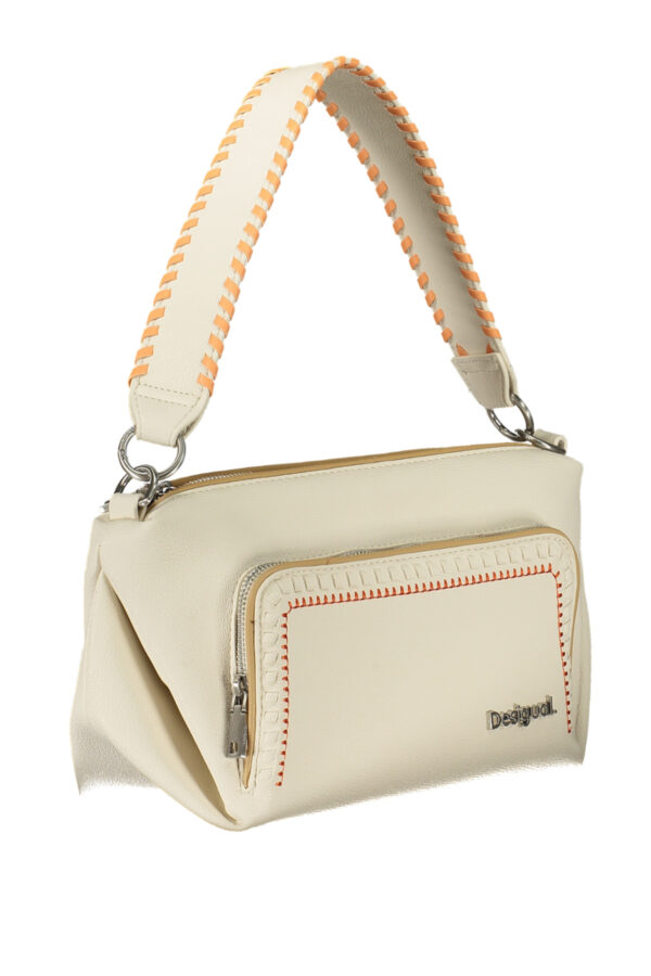 DESIGUAL BORSA DONNA BIANCO - immagine 3