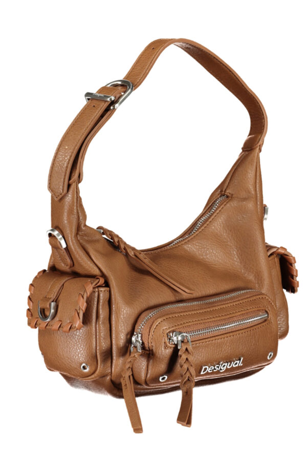 DESIGUAL BORSA DONNA MARRONE - immagine 3