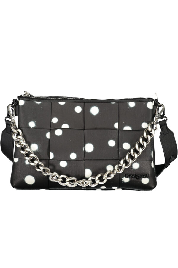 DESIGUAL BORSA DONNA NERO - immagine 2