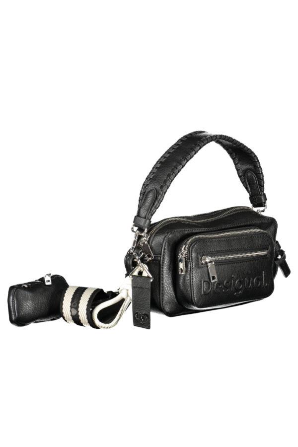 DESIGUAL BORSA DONNA NERO - immagine 3