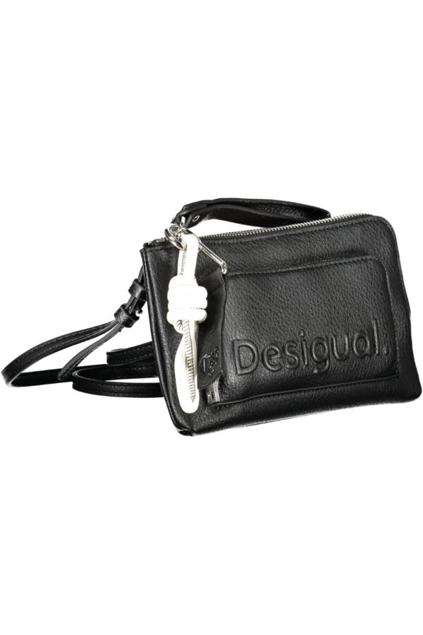 DESIGUAL BORSA DONNA NERO - immagine 3