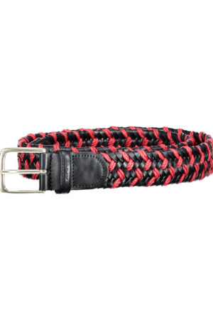 GANT CINTURA IN PELLE UOMO ROSSO
